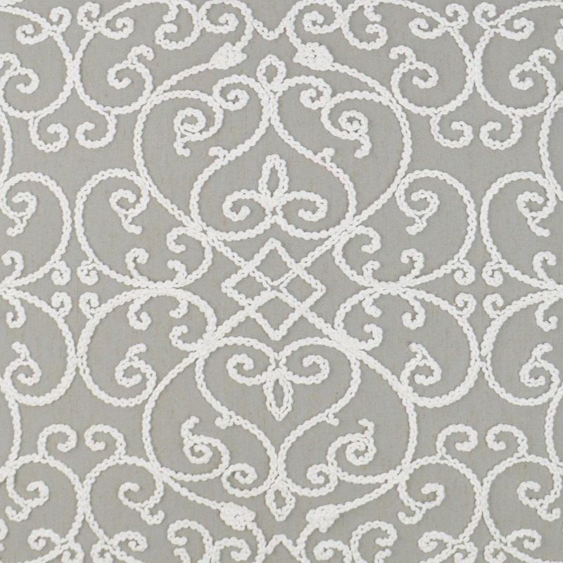 Serafim Pillow Cover & Insert, Stone, Square 22"