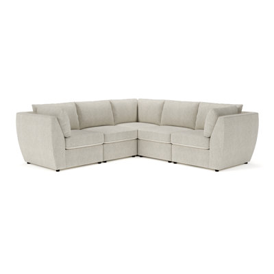 Caldwell 5-Piece Modular Upholstered Sectional