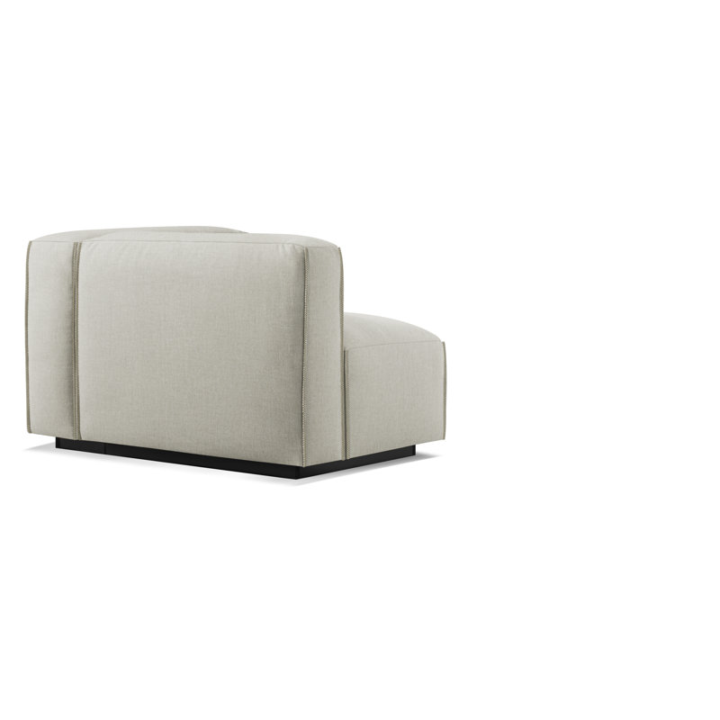 Cleon Chaise Lounge, Right Hand Facing, Maharam Mode/Clavicle 100% Polyester