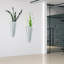 Vase mural en verre Mevludin