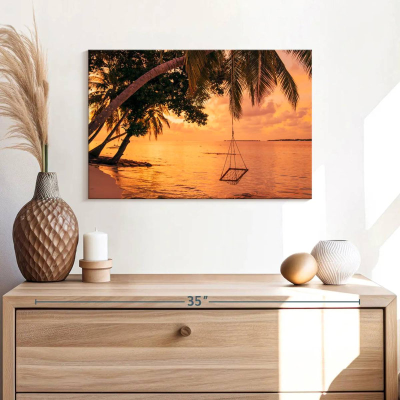 Gillard Swing On A Gillard Sunset, 16" H x 24" W