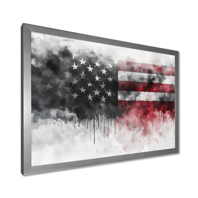 Patriot Us Flag Memories III - USA Wall Art