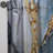Alie Gold And Blue Geode Art V - Modern Curtain - Velvet Room Darkening - 1 panel-623801172