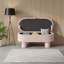 Banc de rangement rembourré avec couvercle relevable-2059318791