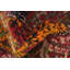 Tapis de la zone en laine rouge/jaune 2 po x 6 pi 10 po one-of-kind-noué la main Diana