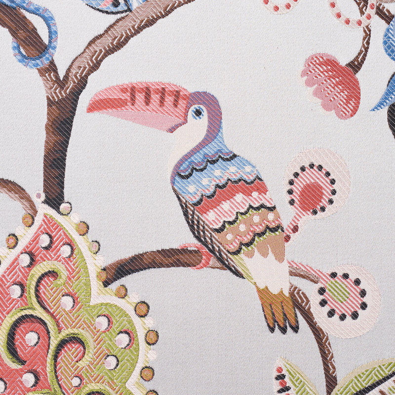 Birds Of Paradise Fabric, Mist