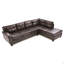 Canapé modulaire Gallant G905B-SC (sans repose-pieds), CAPPUCCINO