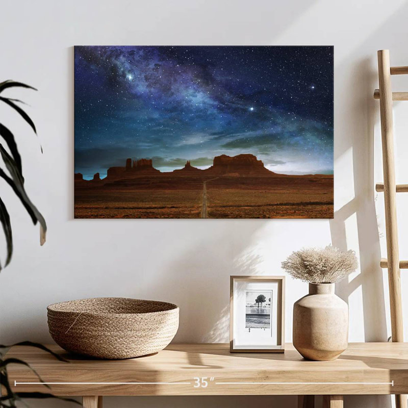 Alvord Monument Valley Stars, H 16 po x l 24 po