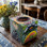 Talavera Cube Tissue Box Cover 