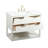Felicity 42'' Single Bathroom Vanity with Engineered Marble Top-1480704428