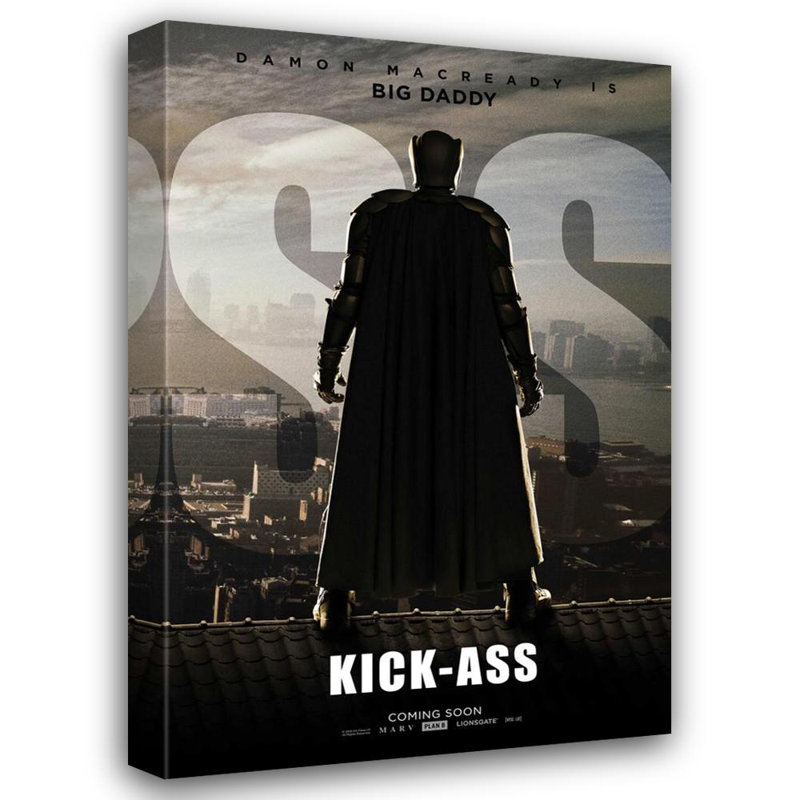 Kick Ass, H 48 po x l 32 po
