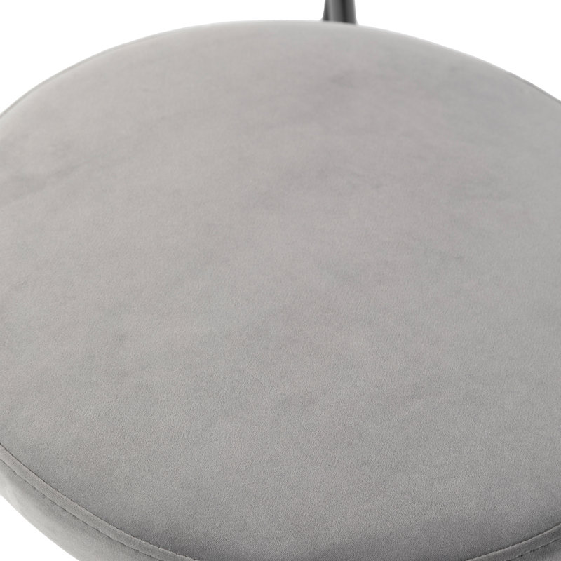 Chaise d'appoint de salle à manger Dannea, Gris