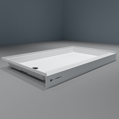 30X60 - Drain - Seuil simple - Base de douche en acrylique