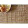 Pangkal Pinang Geometric Handwoven Tangerine Area Rug