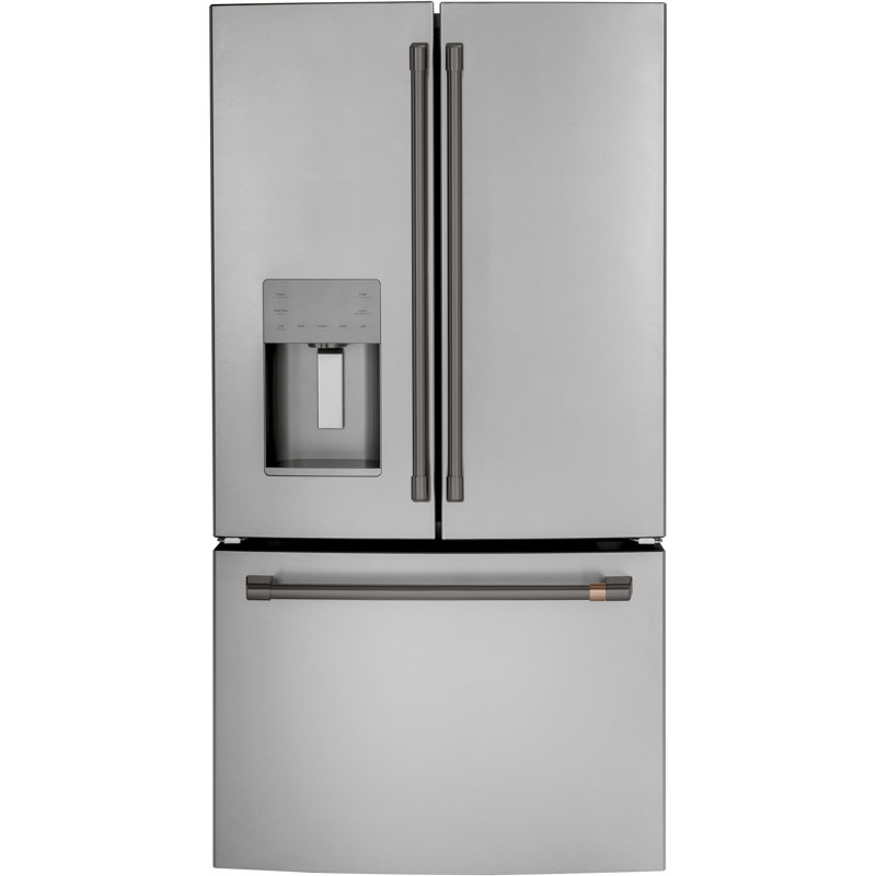 Refrigerator Handle, Brushed Black