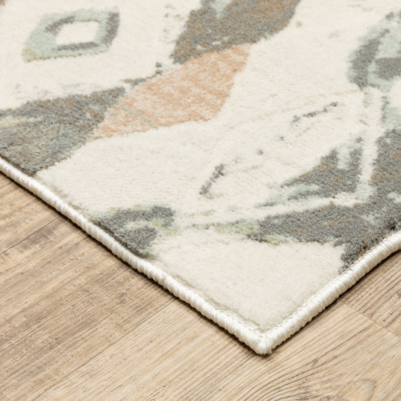 Tapis ivoire Corfu, Rectangle 9 pi 10 po x 12 pi 10 po