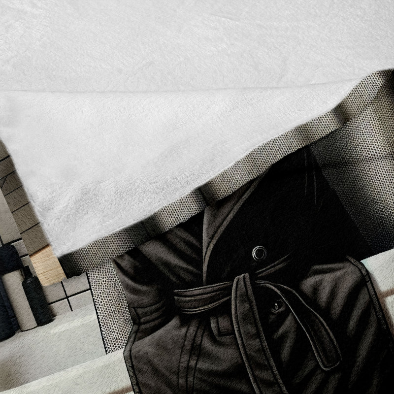 Throw Blanket, 70" W x 90 " L