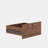 Modern Night Stand with Bookshelf-109324383