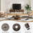 TV Stands With Storage For Tvs Up To 70", Wood TV Stand For Living Room-2102295180