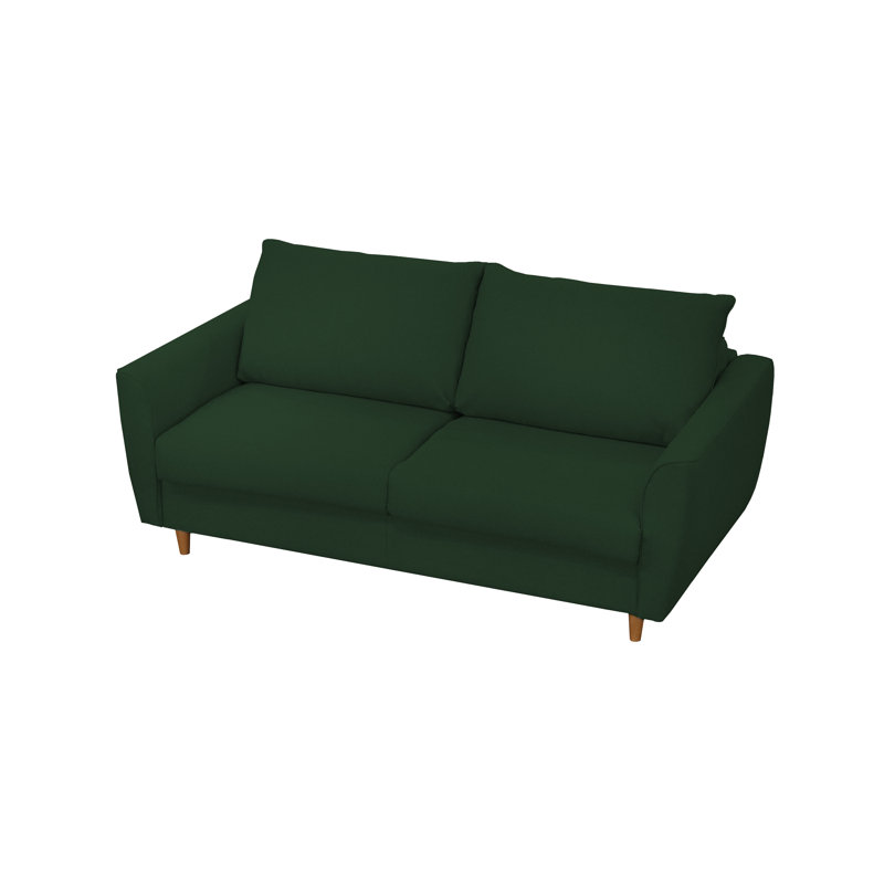 Mattlyn Sofa Bed with Mattress, Dark Green