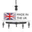 Rundell 5 - Light Waggon Wheel Chandelier