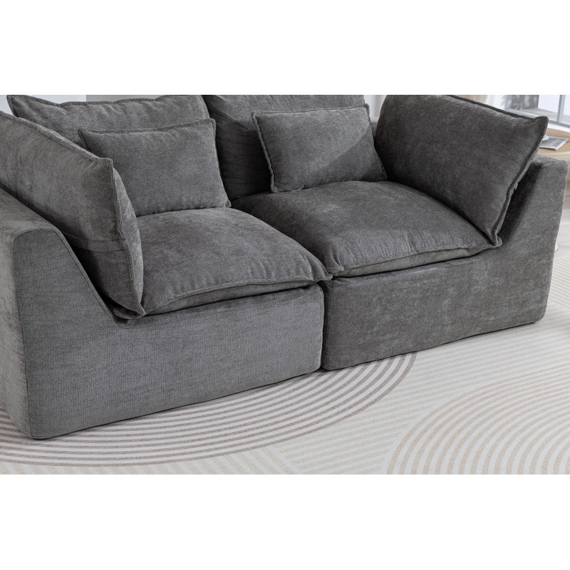 Canapé modulaire surdimensionné 74,8 po Cloud