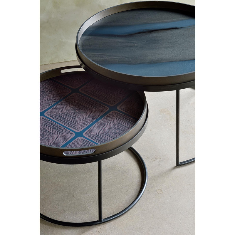 Linear Flow Decorative Tray