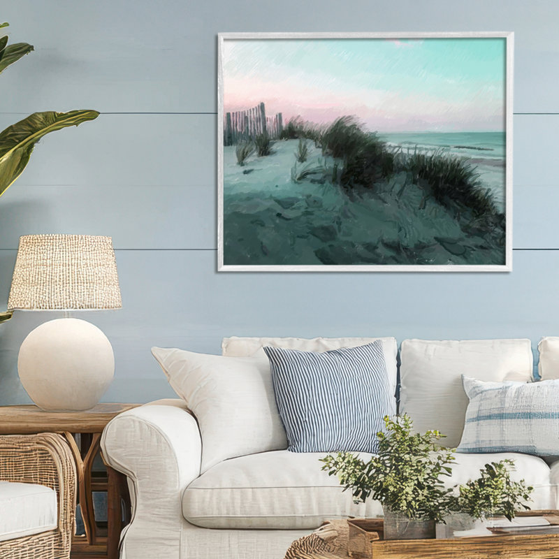«Dunes Horizon at Dawn», estampe numérique, conception de Charles Swinford, H 24 po x l 30 po