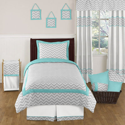Cotton Chevron / Zig Zag Comforter