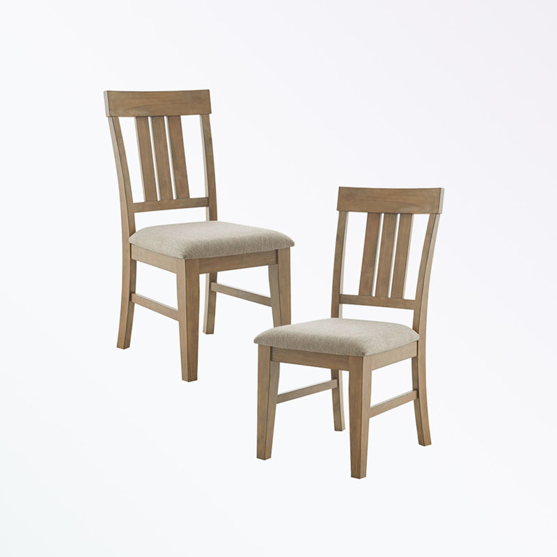 Chaise de salle à manger Narlock, Beige, Naturel