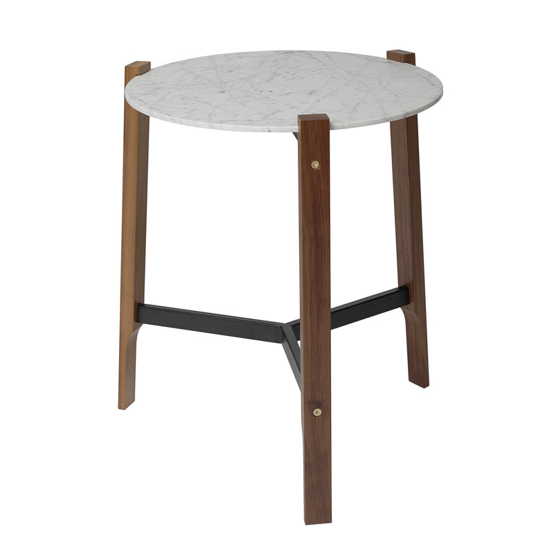 Free Range Marble End Table