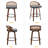 Leeana Swivel Linen Stools-1829627764-1829627765