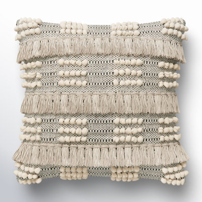 Venora Square Cotton Throw Pillow