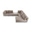 Amada 336cm Wide Wood Patio Sectional with Cushions-70676132