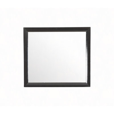 Modern Dresser Mirror, High-Clarity Glass, Multiple Finishes, Low Distortion | Mounts To Matching Dresser (Mirror Only)