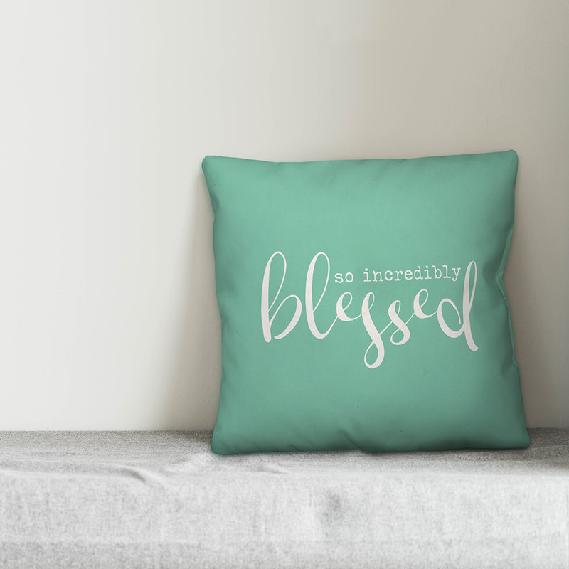  Housse de coussin carré et insert, 18 po x 18 po, Vert menthe