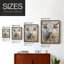 ANIMALS Series CXL - reproduction encadrée de qualité supérieure - prête à être accrochée - aucun clou requis-418697610-418697655