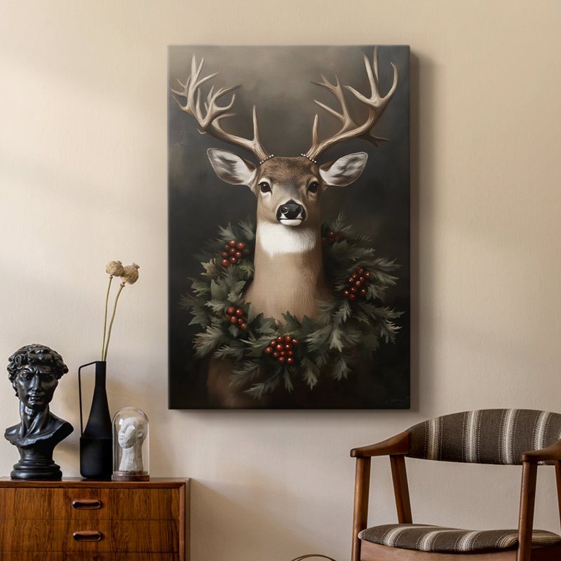 Art des Fêtes de Noël - série 2-CCxxi - galerie sur mesure, H 27 po x l 18 po