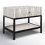 Oldham 1 - Drawer Metal in White/Black