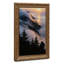 Cadre mural rétro Misty Coastal MountaOrnate - cadre décoratif doré pour art.-1191581304