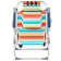 Lemon Pattern Aluminum Folding Backpack Beach Chair