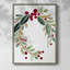 «Christmas Holiday Art DCCXCII», reproduction d'art encadrée - bois massif XMA171335-590897788