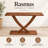 Catelynn 57'' Solid Wood Console Table-323772241
