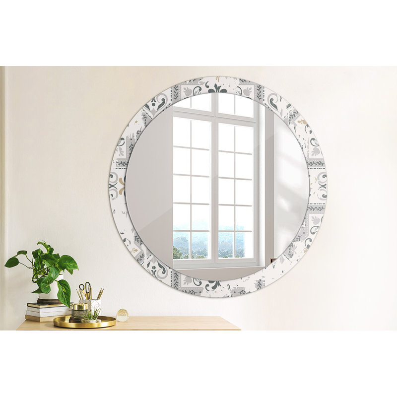Huldar Glass Flat Wall Mirror