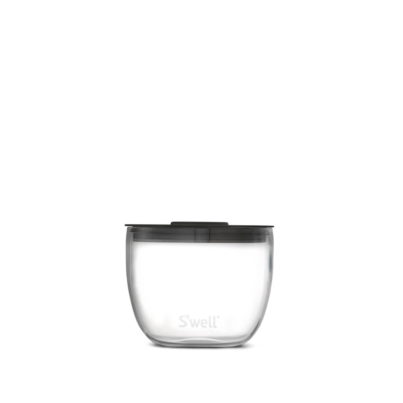 S'well Eats 2-in-1 Triple-Layered Vacuum-Insulated 21.5 oz. Nesting Food Container, Calacatta Gold