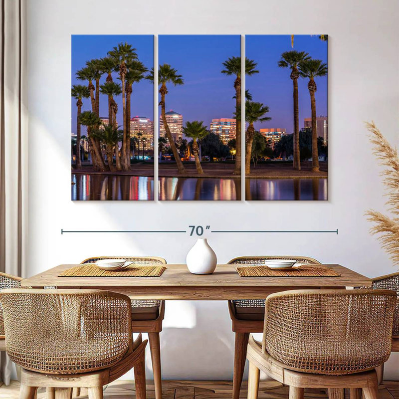 Nicci Night Palms In Phoenix, H 42 po x l 65 po