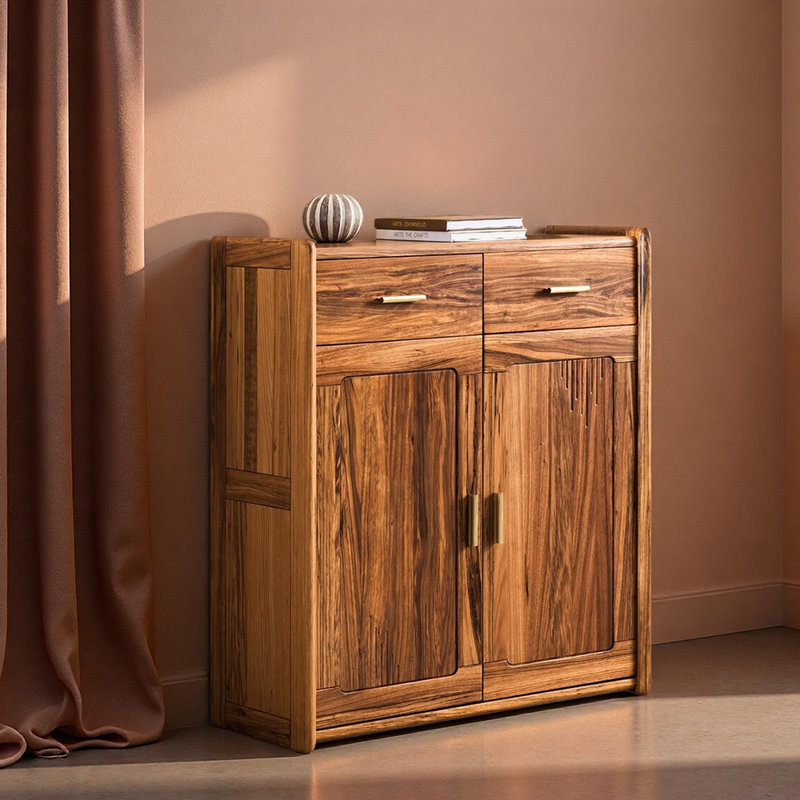 Nouvelle armoire à chaussures de rangement de style chinois pour le salon