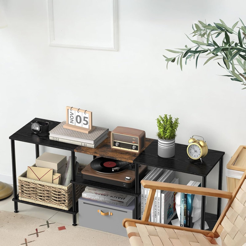 49cm H Media Shelves