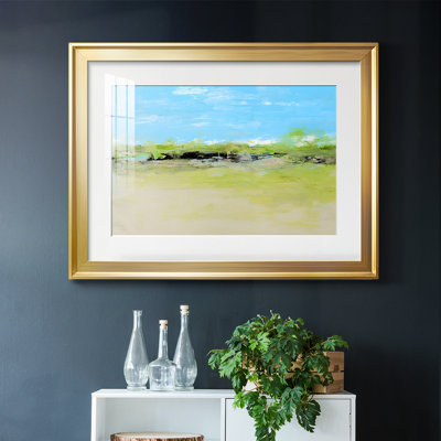 From the Terrace I-FramedFramed Print W Beveled Matt and Glass