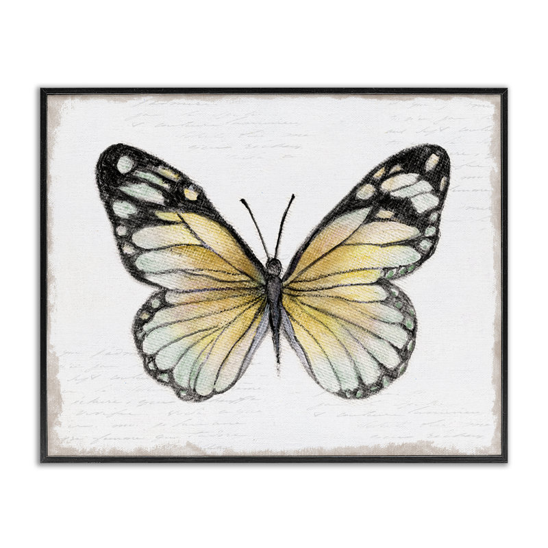 Art champêtre sur fond blanc, Giclée encadrée noir minuit, H 24 po x l 30 po